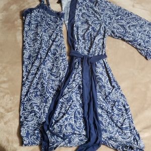 Marilyn Monroe gown and robe